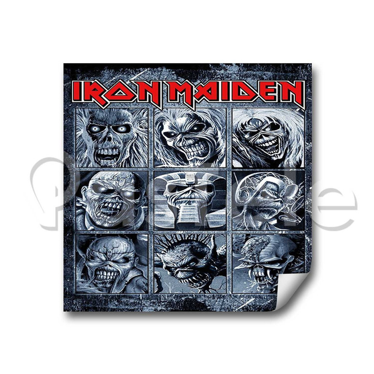 The Many Faces Of Iron Maiden Vinilo Doble Color