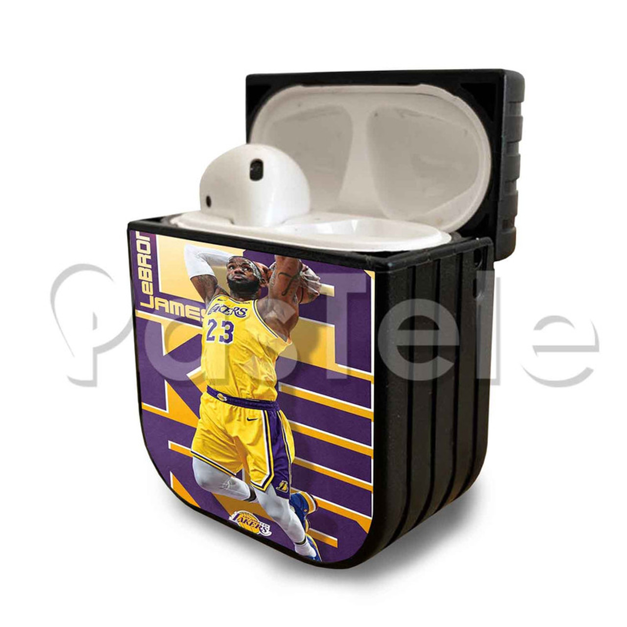 Lebron James Los Angeles Lakers NBA Custom Airpods Pro Gen 1 2