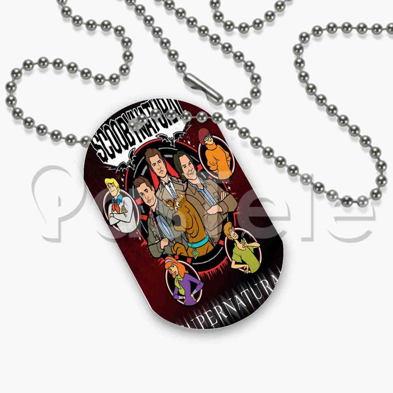 Supernatural Scooby Doo Custom Personalized Dog Tags ID Name Tag Pet Tag