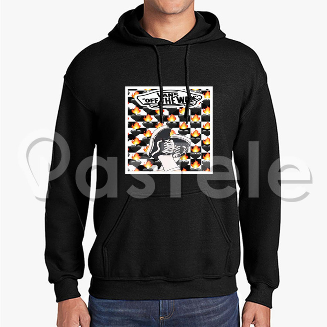 Vans Checkerboard Custom Unisex Hooded Sweatshirt Crew Hoodies