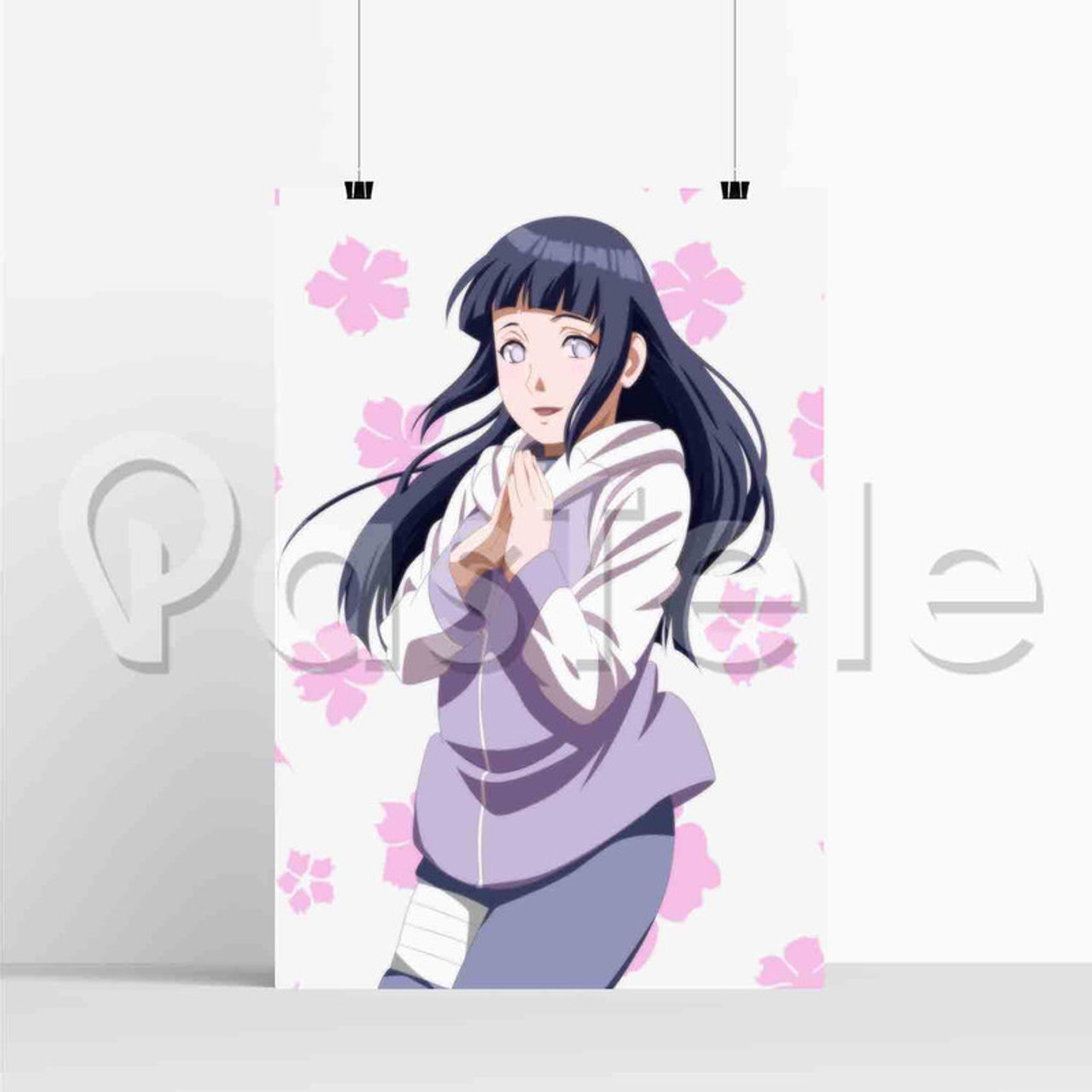 Hinata Hyuuga Naruto Uzumaki Anime Poster