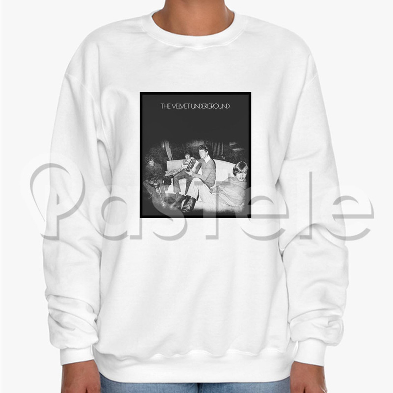 Velvet Underground Pale Blue Eyes Custom Unisex Crewneck