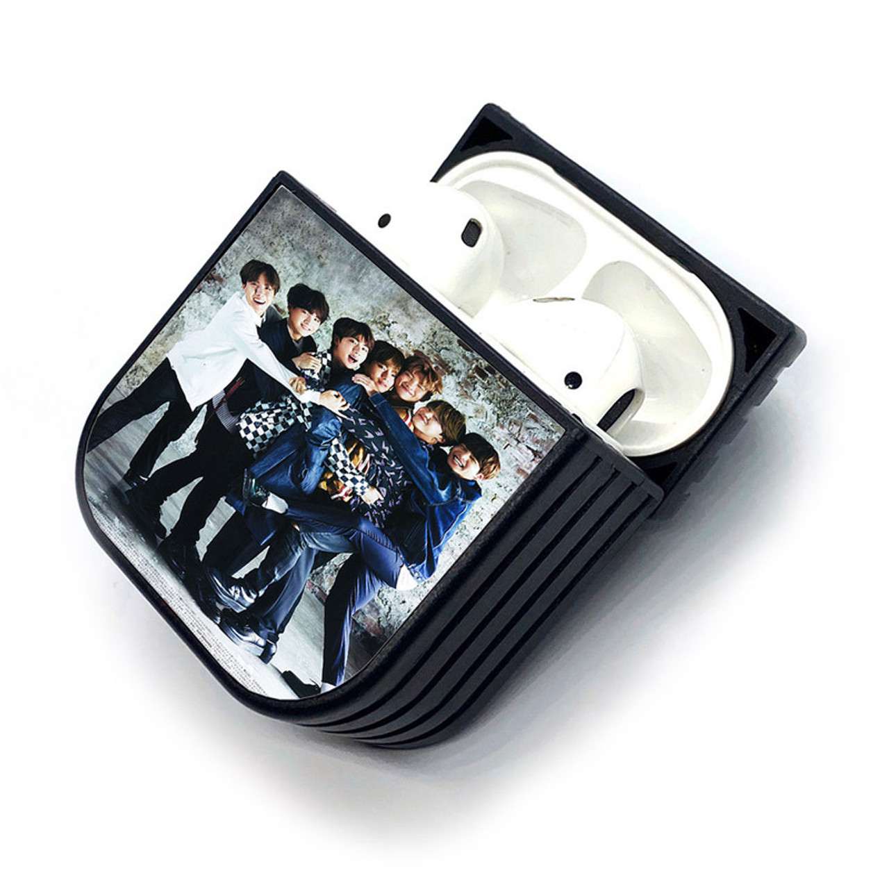 Pastele BTS Bangtan Boys Art Custom Personalized AirPods Case