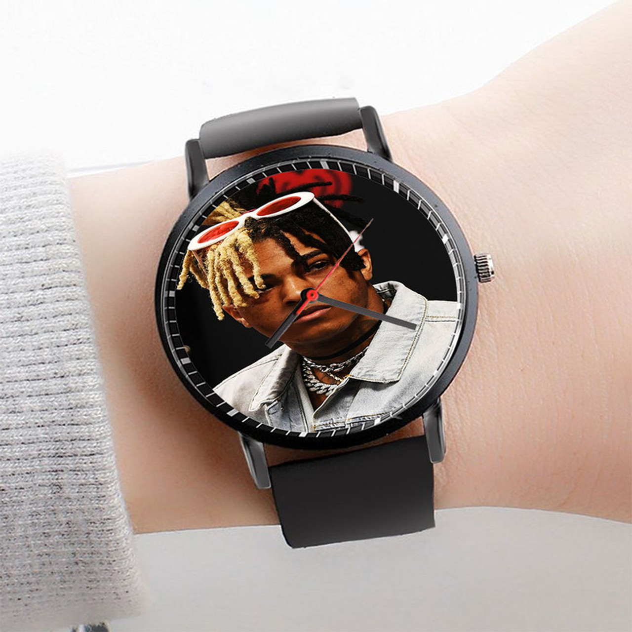 Techno Trend Gold Hip Hop Rapper Buckle Band Baller Wrist Watch India | Ubuy