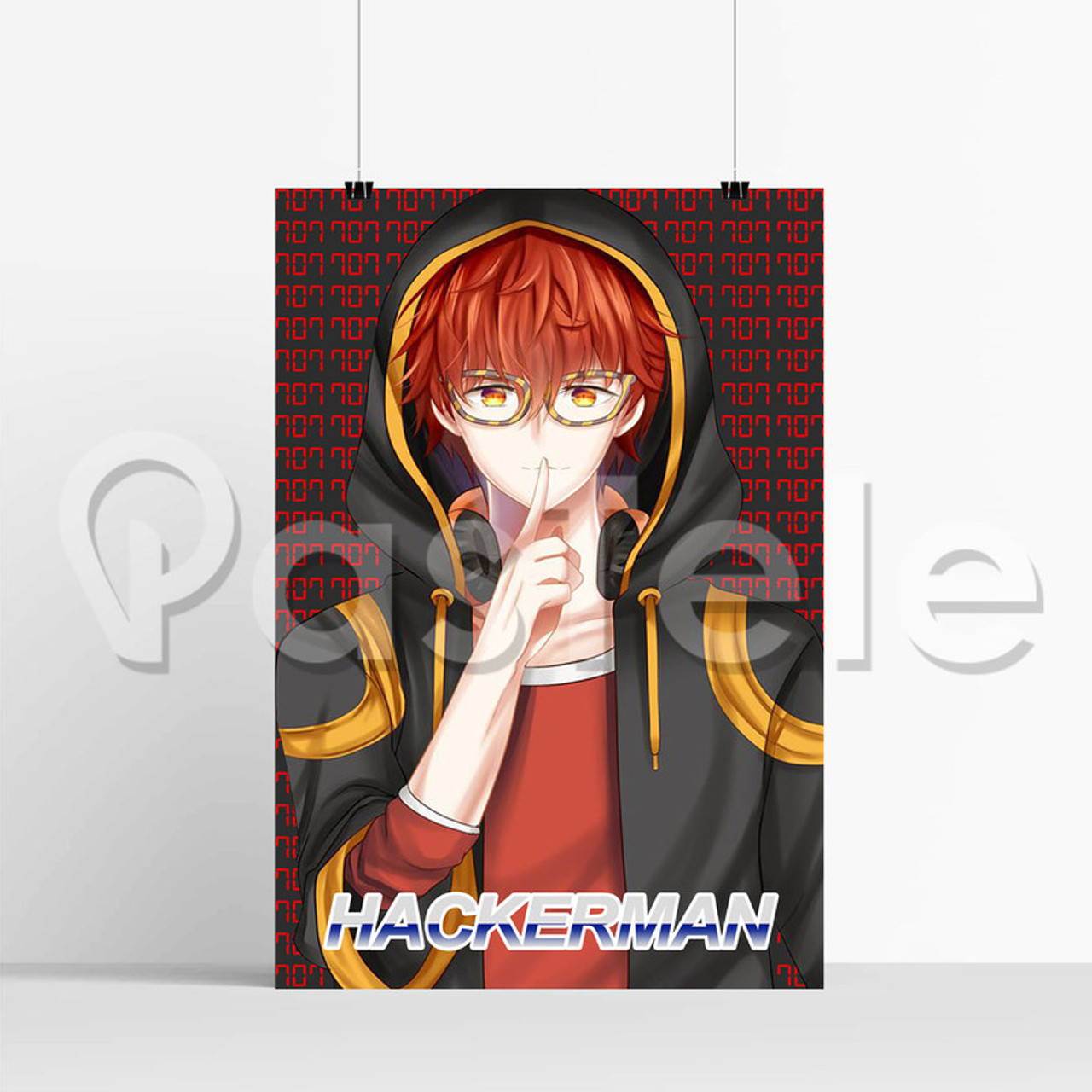 Mystic Messenger 707 Anime Boy Paint By Numbers - Paint By Numbers