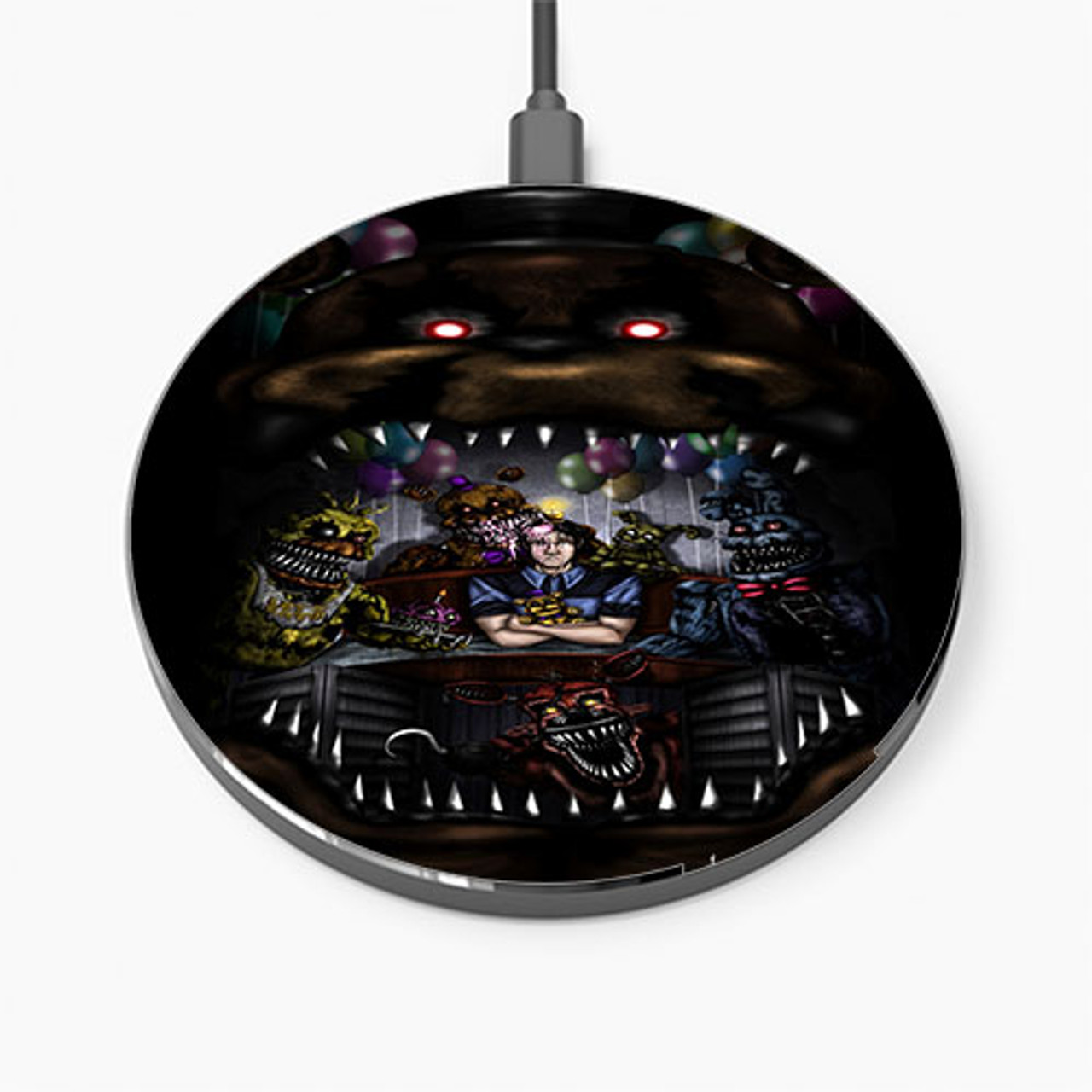 Pastele Markiplier Five Night s at Freddy s 4 Wireless Charger Custom Phone  Charging Pad iPhone