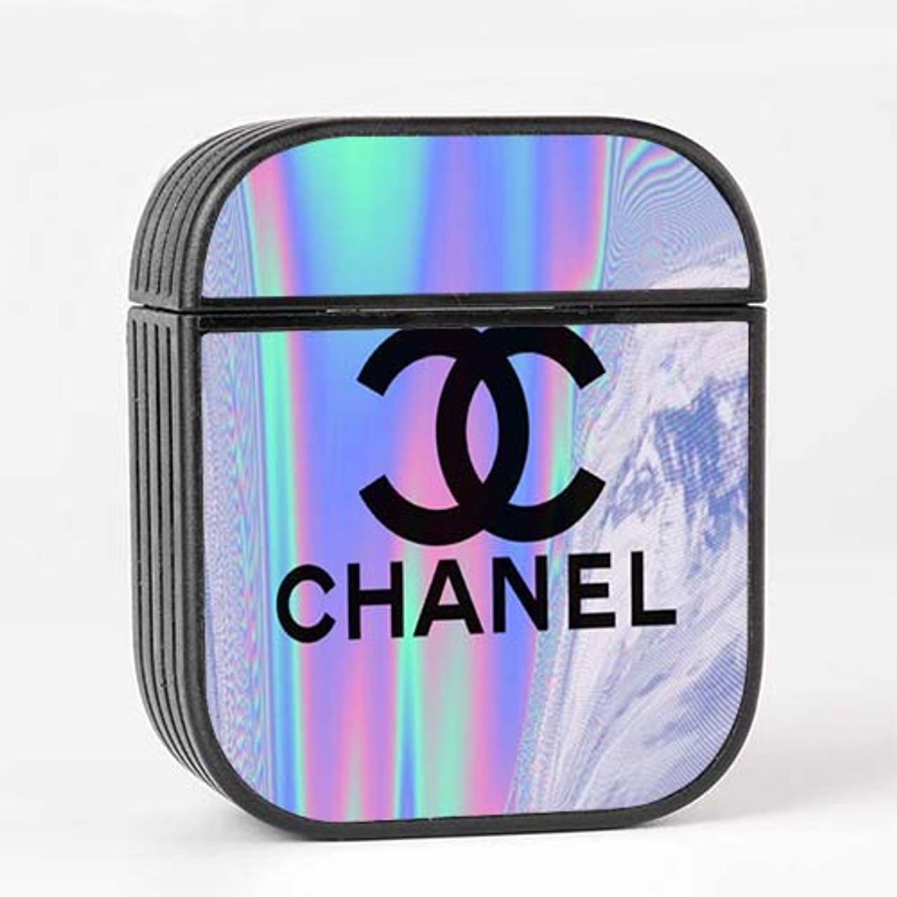 Pastele Chanel Custom Personalized AirPods Case Apple AirPods Gen