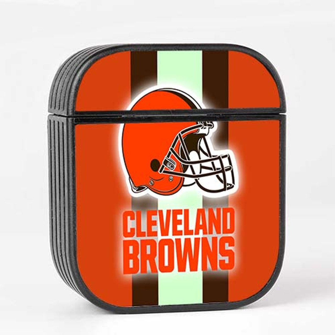 Pastele Cleveland Browns NFL Custom Personalized AirPods Case Apple AirPods  Gen 1 AirPods Gen 2 AirPods