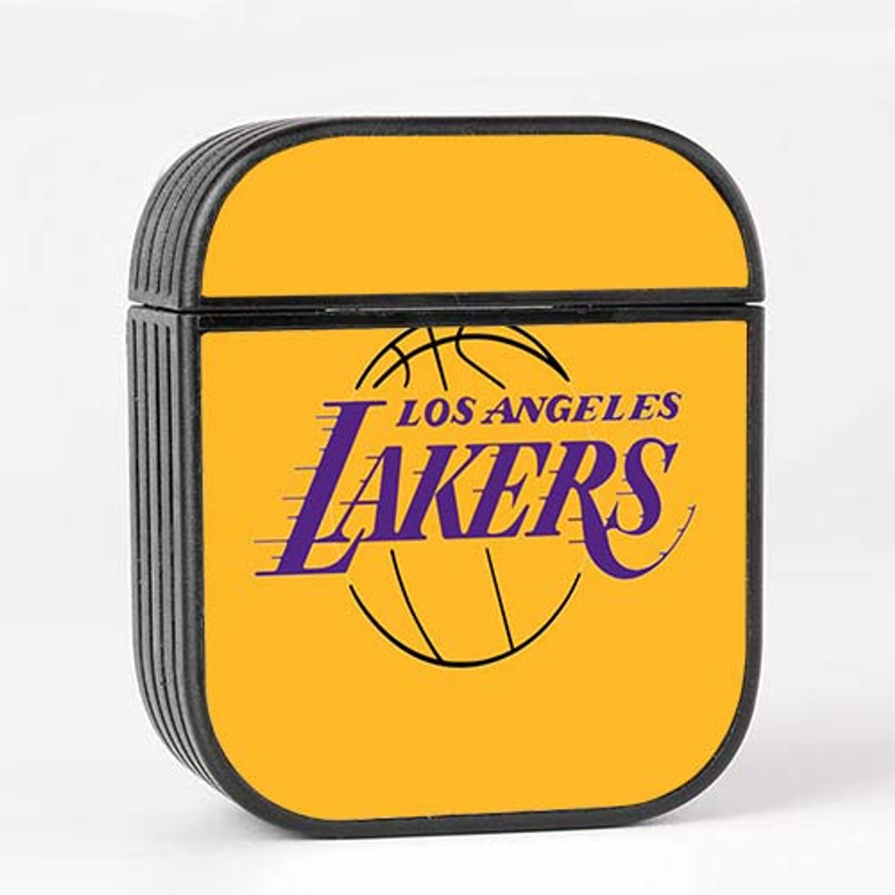 Pastele LA Lakers NBA Custom Personalized AirPods Case Apple