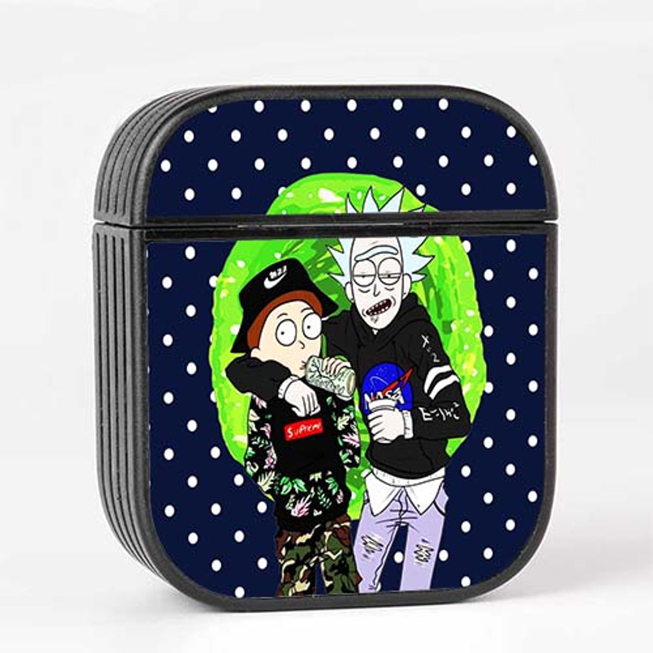 Pastele rick and morty face Custom Personalized AirPods Case Apple AirPods  Gen 1 AirPods Gen 2