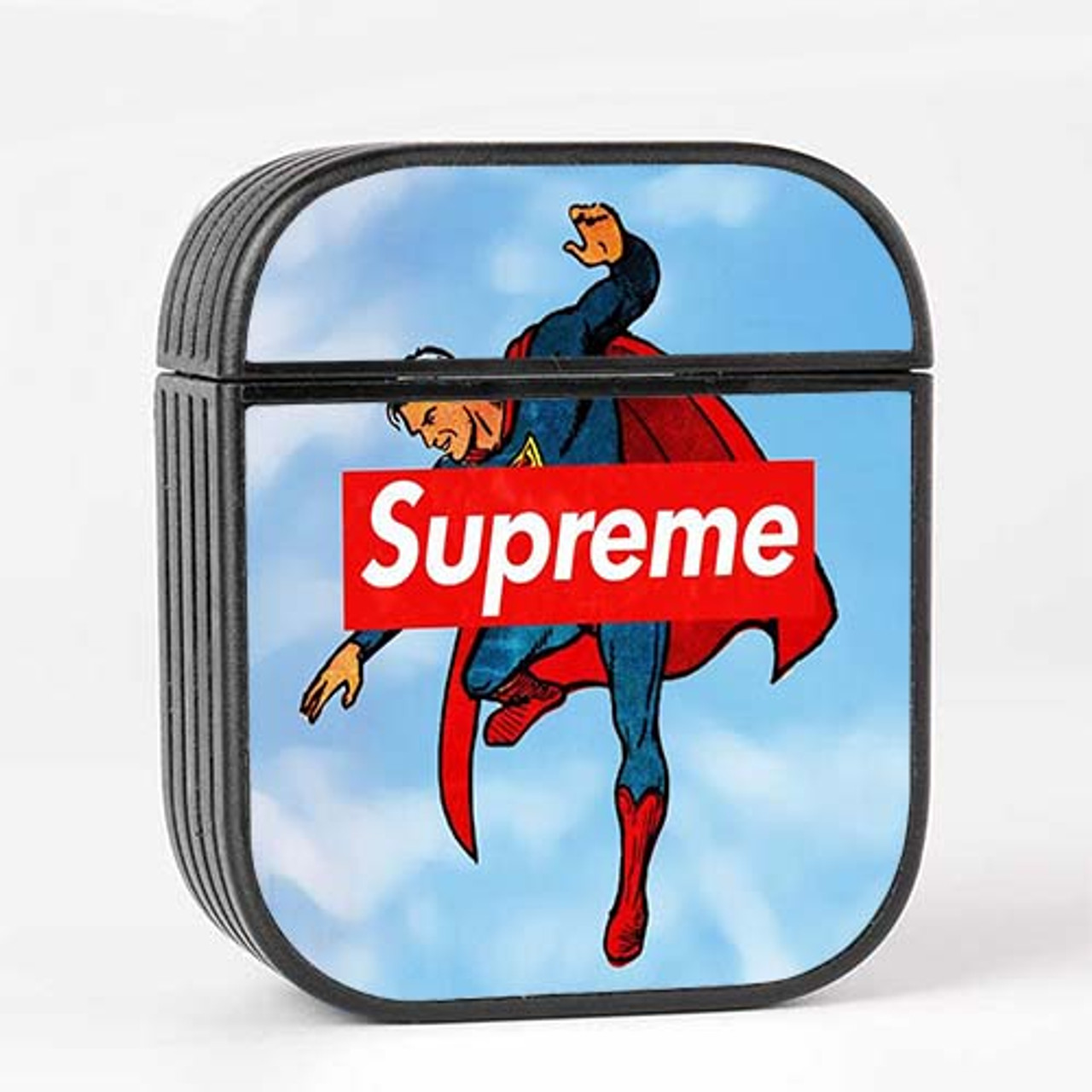 Pastele Superman Supreme Custom Personalized AirPods Case Apple