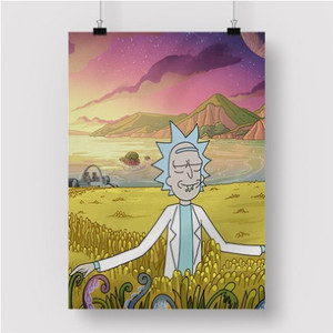 Pastele Rick and Morty 2 Custom Personalized Silk Poster Print Wall Decor 20 x 13 Inch 24 x 36 Inch Wall Hanging Art Home Decoration