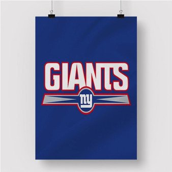 Pastele New York Giants NFL Art Custom Personalized Silk Poster Print Wall Decor 20 x 13 Inch 24 x 36 Inch Wall Hanging Art Home Decoration