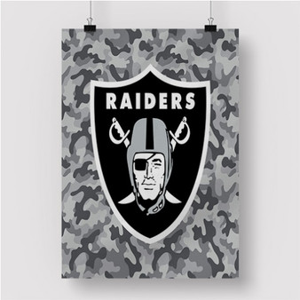 Pastele oakland raiders Custom Personalized Silk Poster Print Wall Decor 20 x 13 Inch 24 x 36 Inch Wall Hanging Art Home Decoration