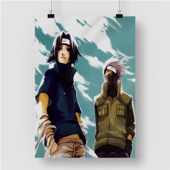 Pastele Sasuke Uchiha Kakashi Hatake Custom Personalized Silk Poster Print Wall Decor 20 x 13 Inch 24 x 36 Inch Wall Hanging Art Home Decoration