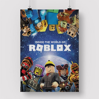 Pastele Inside The world of Roblox Custom Personalized Silk Poster Print Wall Decor 20 x 13 Inch 24 x 36 Inch Wall Hanging Art Home Decoration