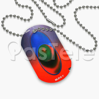 PARTYNEXTDOOR Rihanna BELIEVE IT Custom Personalized Dog Tags ID Name Tag Pet Tag