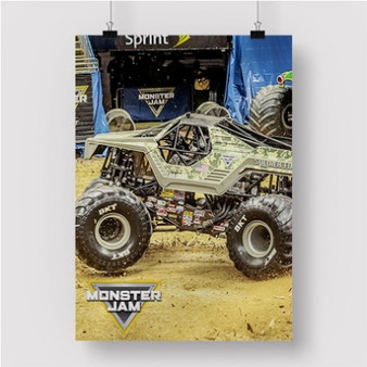 Pastele Soldier Fortune Monster Jam Truck Custom Personalized Silk Poster Print Wall Decor 20 x 13 Inch 24 x 36 Inch Wall Hanging Art Home Decoration