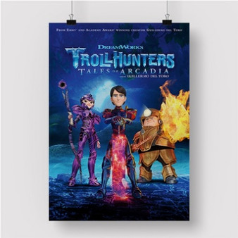 Pastele Trollhunters Tales of Arcadia Custom Personalized Silk Poster Print Wall Decor 20 x 13 Inch 24 x 36 Inch Wall Hanging Art Home Decoration