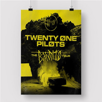 Pastele Twenty One Pilots The Bandito Tour Custom Personalized Silk Poster Print Wall Decor 20 x 13 Inch 24 x 36 Inch Wall Hanging Art Home Decoration