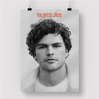 Pastele Vance Joy Custom Personalized Silk Poster Print Wall Decor 20 x 13 Inch 24 x 36 Inch Wall Hanging Art Home Decoration
