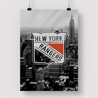 Pastele New York Rangers NHL Custom Personalized Silk Poster New Print Wall Decor 20 x 13 Inch 24 x 36 Inch Wall Hanging Art Home Decoration