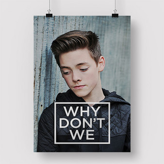 Pastele Why Don t We Zach Herron Custom Personalized Silk Poster Print Wall Decor 20 x 13 Inch 24 x 36 Inch Wall Hanging Art Home Decoration