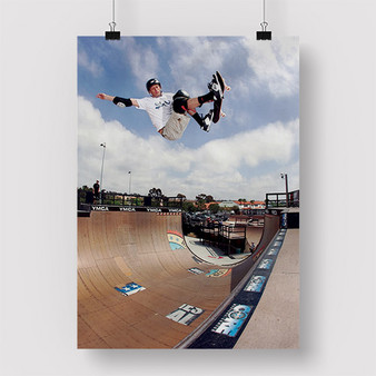 Pastele Tony Hawk Custom Personalized Silk Poster Print Wall Decor 20 x 13 Inch 24 x 36 Inch Wall Hanging Art Home Decoration