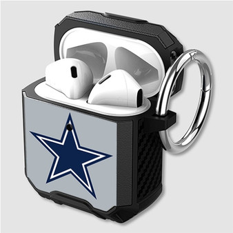Pastele dallas cowboys Custom Personalized Airpods Case Shockproof Cover The Best Smart Protective Cover With Ring AirPods Gen 1 2 3 Pro Black Pink Colors