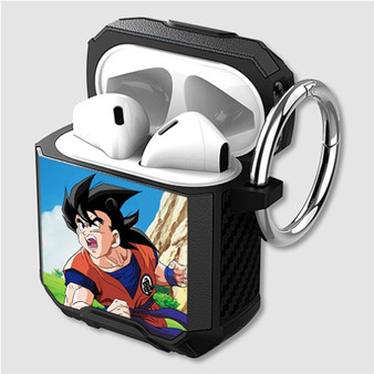 Pastele Goku dragon ball z Custom Personalized Airpods Case Shockproof Cover The Best Smart Protective Cover With Ring AirPods Gen 1 2 3 Pro Black Pink Colors