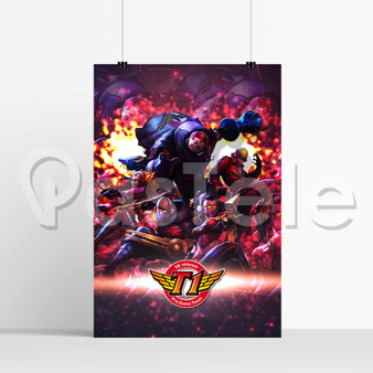 SK Telecom T1 League of Legends Silk Poster Wall Decor 20 x 13 Inch 24 x 36 Inch