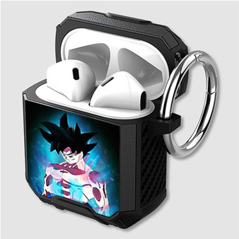 Pastele New Level Goku Dragon Ball Super Custom Personalized Airpods Case Shockproof Cover The Best Smart Protective Cover With Ring AirPods Gen 1 2 3 Pro Black Pink Colors