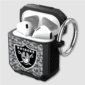 Pastele oakland raiders Custom Personalized Airpods Case Shockproof Cover The Best Smart Protective Cover With Ring AirPods Gen 1 2 3 Pro Black Pink Colors
