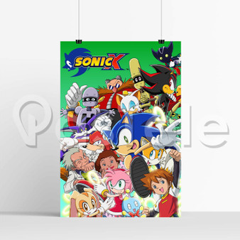 Sonic X Silk Poster Wall Decor 20 x 13 Inch 24 x 36 Inch