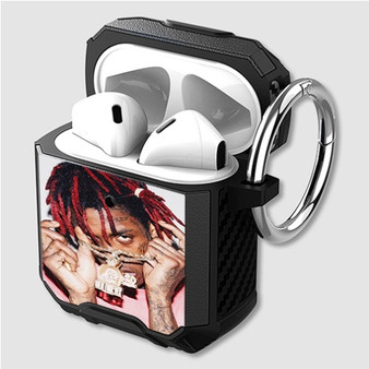 Pastele Trippie Redd Custom Personalized Airpods Case Shockproof Cover The Best Smart Protective Cover With Ring AirPods Gen 1 2 3 Pro Black Pink Colors