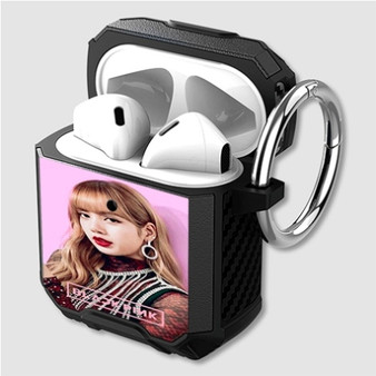 Pastele lisa blackpink Custom Personalized Airpods Case Shockproof Cover New The Best Smart Protective Cover With Ring AirPods Gen 1 2 3 Pro Black Pink Colors