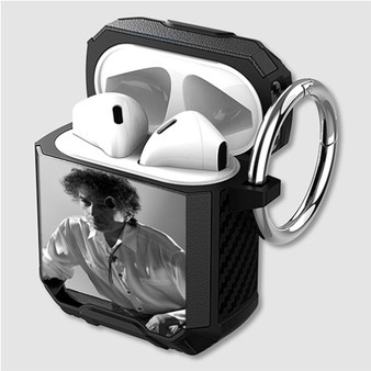 Pastele Bob Dylan Custom Personalized Airpods Case Shockproof Cover New The Best Smart Protective Cover With Ring AirPods Gen 1 2 3 Pro Black Pink Colors