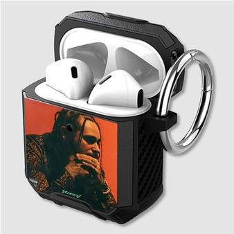 Pastele Post Malone Stoney Custom Personalized Airpods Case Shockproof Cover The Best Smart Protective Cover With Ring AirPods Gen 1 2 3 Pro Black Pink Colors
