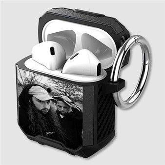 Pastele UICIDEBOY New Custom Personalized Airpods Case Shockproof Cover The Best Smart Protective Cover With Ring AirPods Gen 1 2 3 Pro Black Pink Colors