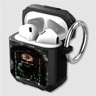 Pastele Dark Brotherhood Sanctuary Skyrim Elder Scrolls Custom Personalized Airpods Case Shockproof Cover The Best Smart Protective Cover With Ring AirPods Gen 1 2 3 Pro Black Pink Colors