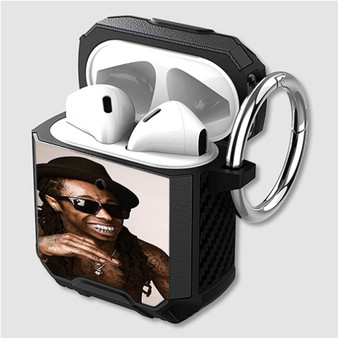 Pastele Lil Wayne Smoke Custom Personalized Airpods Case Shockproof Cover The Best Smart Protective Cover With Ring AirPods Gen 1 2 3 Pro Black Pink Colors