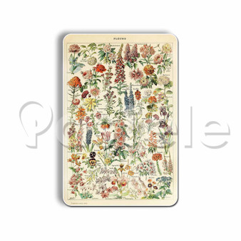 Adolphe Millot Fleurs Custom Magnet Refrigerator Fridge Magnet
