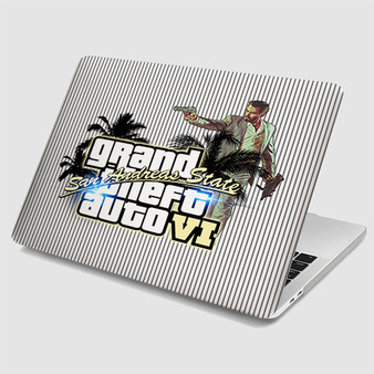 Pastele Grand Theft Auto VI MacBook Case Custom Personalized Smart Protective Cover for MacBook MacBook Pro MacBook Pro Touch MacBook Pro Retina MacBook Air Cases