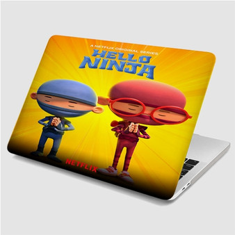 Pastele Hello Ninja MacBook Case Custom Personalized Smart Protective Cover for MacBook MacBook Pro MacBook Pro Touch MacBook Pro Retina MacBook Air Cases