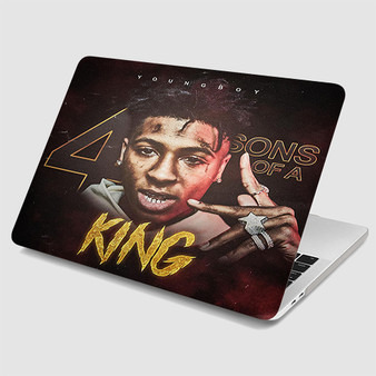 Pastele Youngboy Never Broke Again 4 Sons of a King MacBook Case Custom Personalized Smart Protective Cover for MacBook MacBook Pro MacBook Pro Touch MacBook Pro Retina MacBook Air Cases