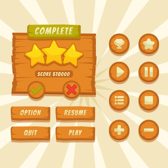 Pastele Button Set Designed Video Games Computers Set of Clipart Collection Printable Editable Digital Download PNG EPS File 300 Dpi Clip Art for Paper Products Invitations Greeting Card Stickers Embroidery Clothing Commercial and Personal Use