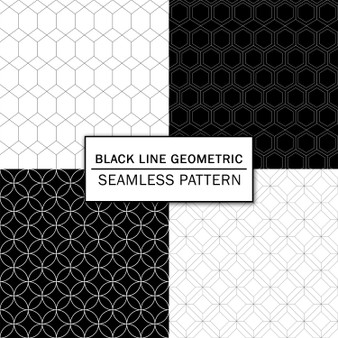 Pastele Black Line Geometric Seamless Repeating Pattern Design Digital Download Repeat Image Background WallPaper Wall Art Decor Textile Fabric Editable Printable Pattern Fill Vector Art Clothing Paper Product Texture Seamless Pattern Bundle