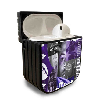Pastele New Tcu Horned Frogs Custom Personalized AirPods Case Apple AirPods Gen 1 AirPods Gen 2 AirPods Pro Protective Cover Sublimation