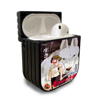 Pastele New Princess Mononoke Custom Personalized AirPods Case Apple AirPods Gen 1 AirPods Gen 2 AirPods Pro Protective Cover Sublimation