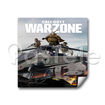 Call of Duty Warzone Custom Stickers White Transparent Vinyl Decals